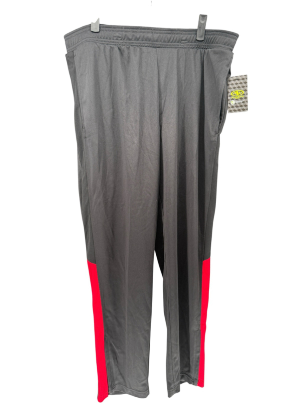 Men's Athletic Works Sweatpants XL Grey and Red